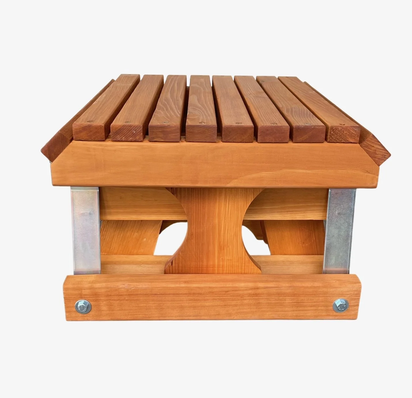 Cedar Gliding Ottoman Amish Made Cottage Kitchen and Market